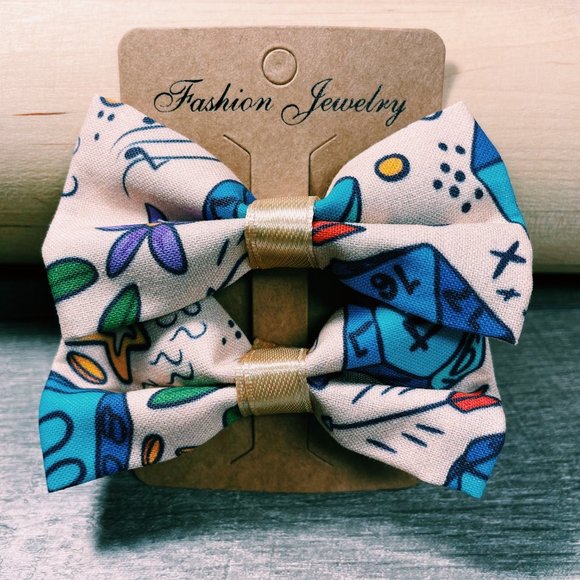 Natural 20 Hair Bows - Small - Picture 1 of 1
